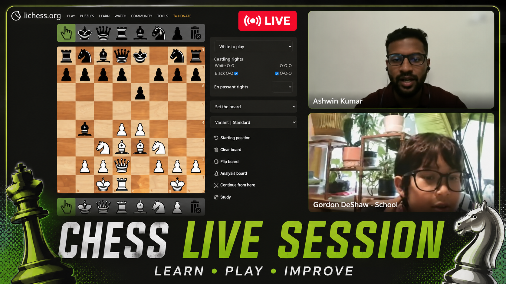 Chess class recording